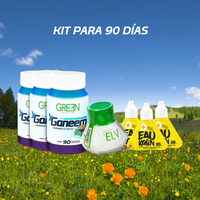 Kit para 90 días Raíz en trocitos